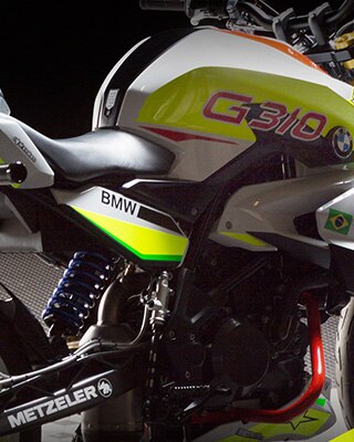 La BMW Concept Stunt G 310.