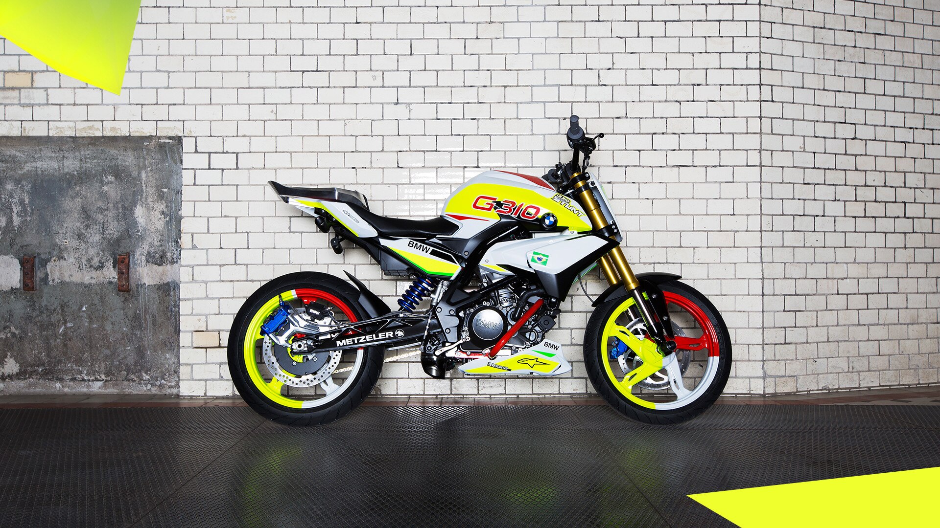 La BMW Concept Stunt G 310.