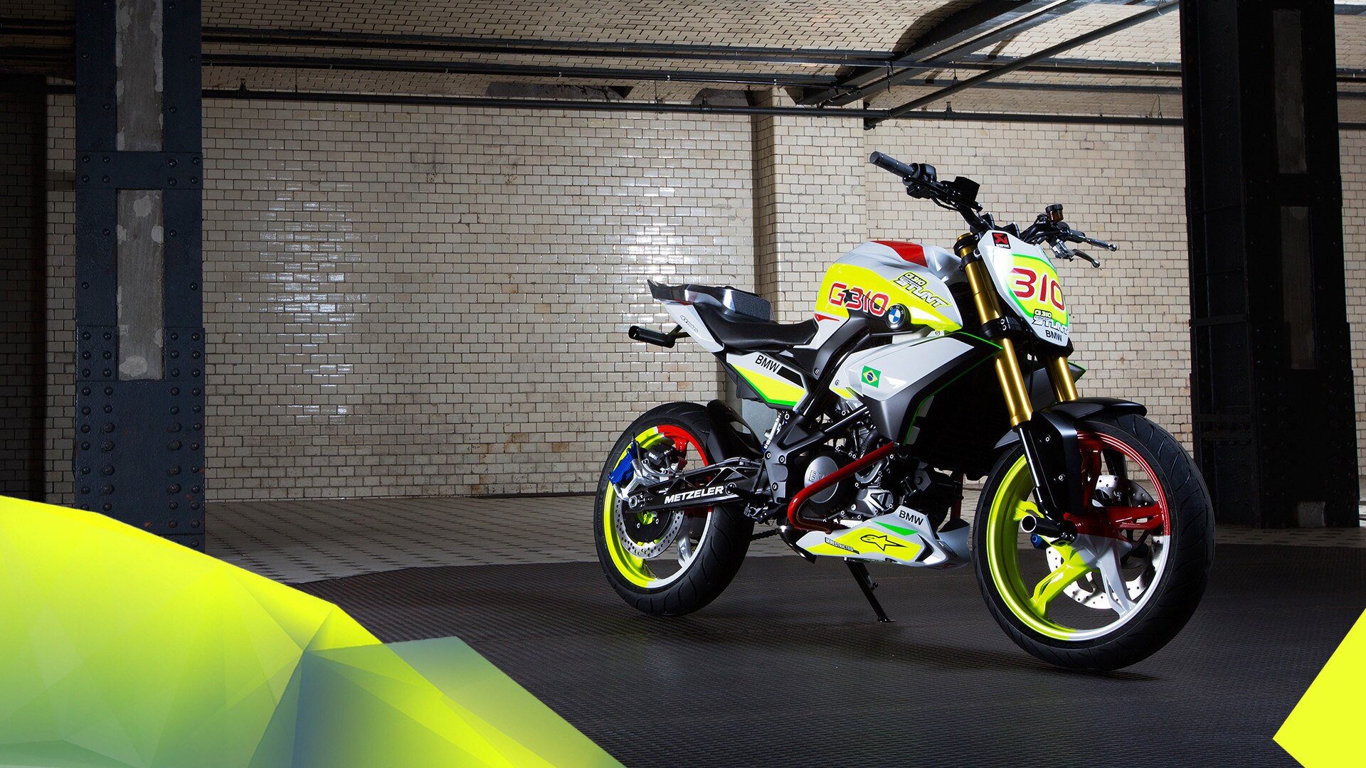 La BMW Concept Stunt G 310.