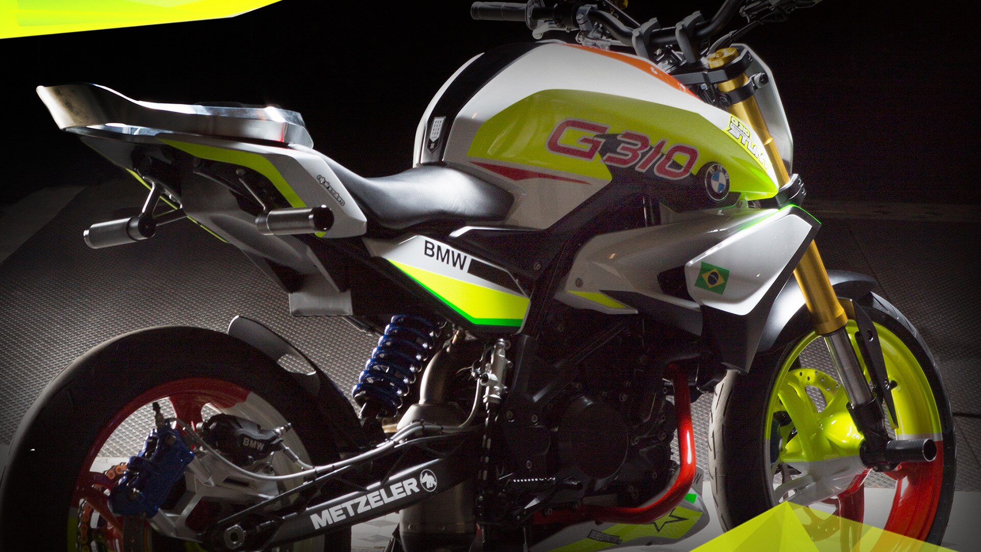La BMW Concept Stunt G 310.