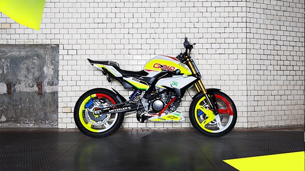 La BMW Concept Stunt G 310.