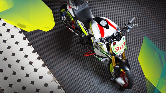 La BMW Concept Stunt G 310.