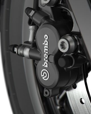Sistema de frenos Brembo de primera