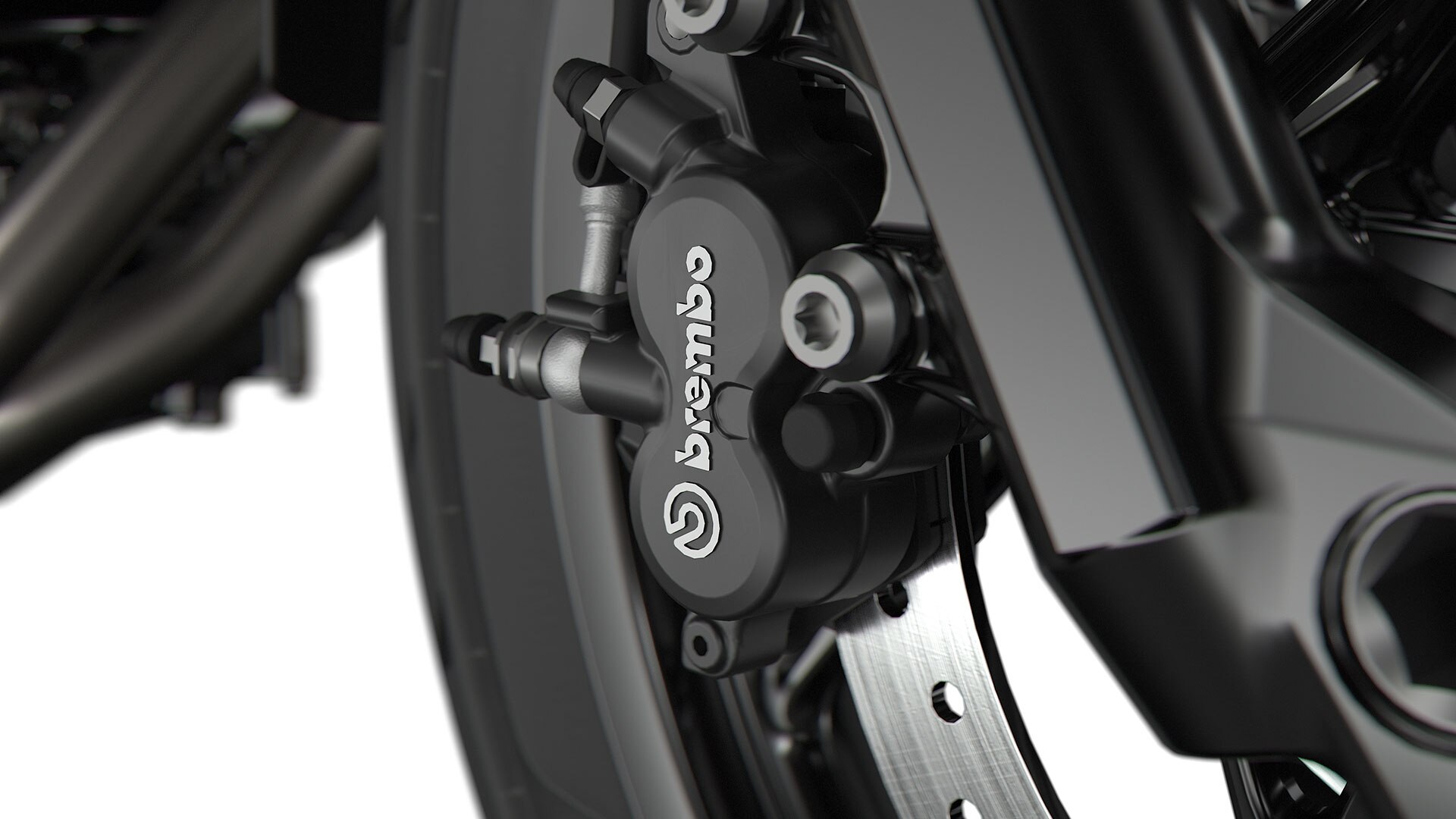 Sistema de frenos Brembo de primera
