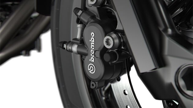 Sistema de frenos Brembo de primera