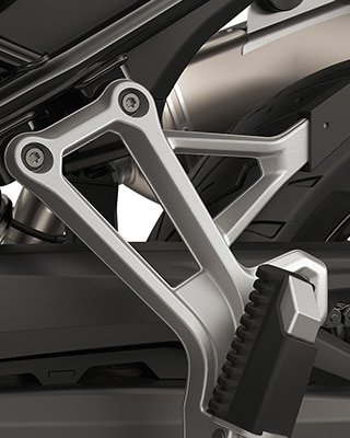 El portamaletas para los sistemas de maletas Vario de la F 800 GS