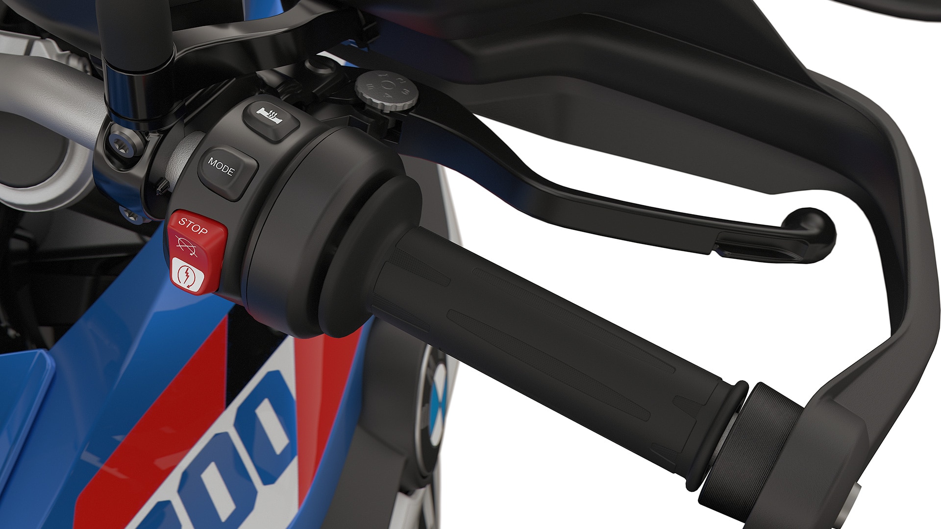 La calefacción de puños de la BMW F 800 GS