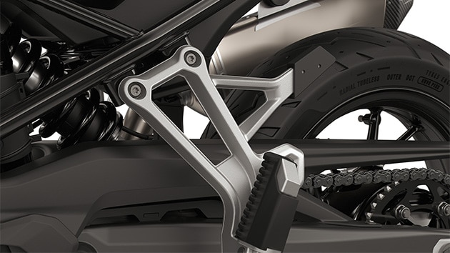 El portamaletas para los sistemas de maletas Vario de la F 800 GS