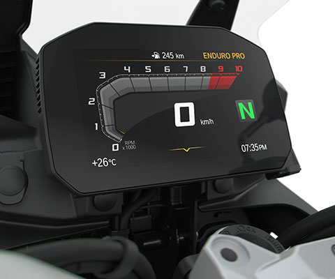 Conectividad con pantalla TFT y Multi-Controller