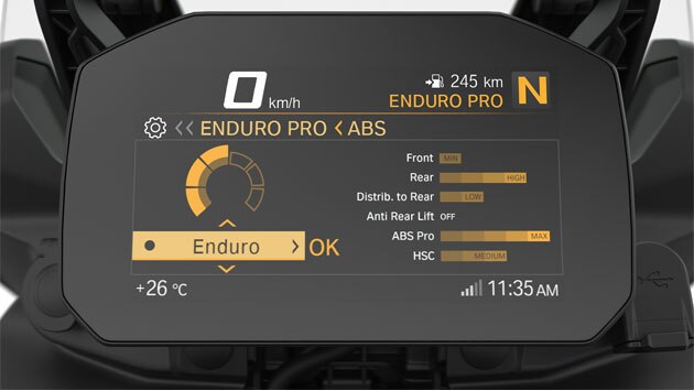 Modos de conducción Pro ampliado