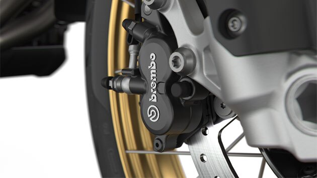 Sistema de frenos Brembo de primera