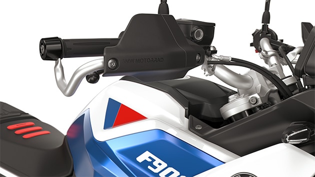 Guardamanos enduro con brazo metálico para la F 900 GS en la versión GS Trophy