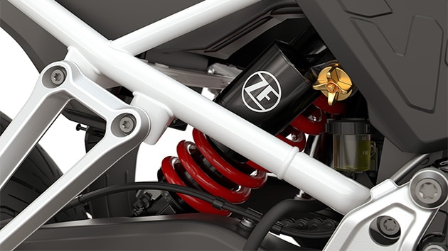 La pata telescópica ajustable forma parte del paquete Enduro Pro de la F 900 GS de BMW Motorrad