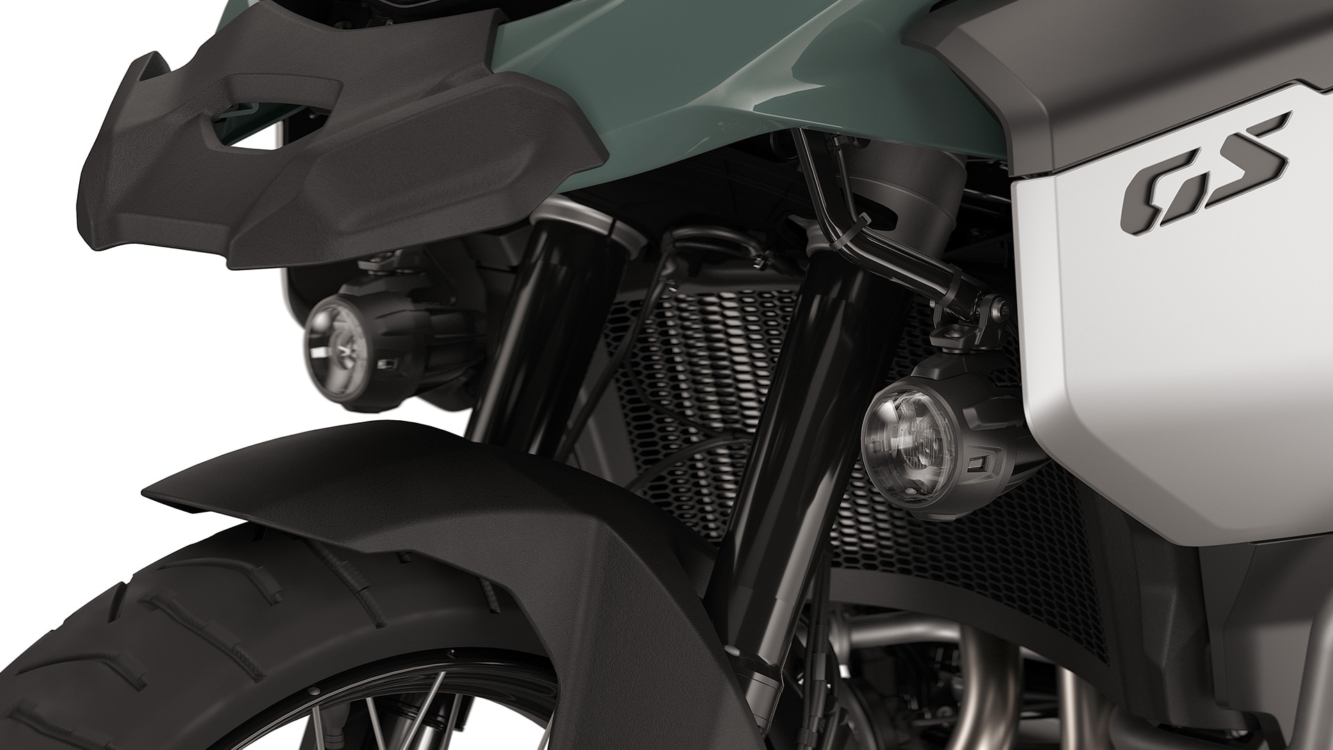 El faro adicional de la F 900 GS Adventure de BMW Motorrad