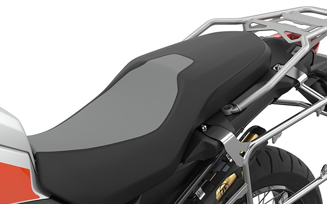 El asiento confort de la F 900 GS Adventure de BMW Motorrad
