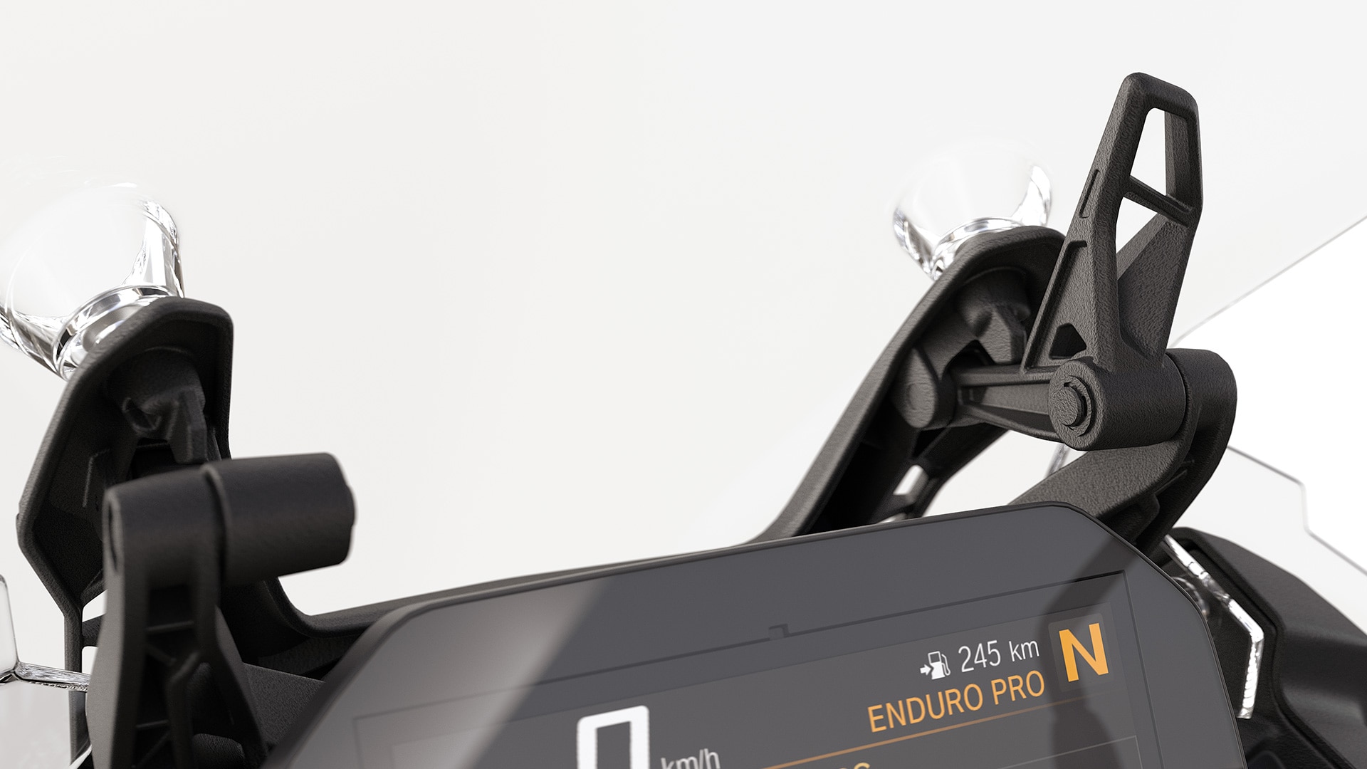 El parabrisas touring regulable de la F 900 GS Adventure de BMW Motorrad