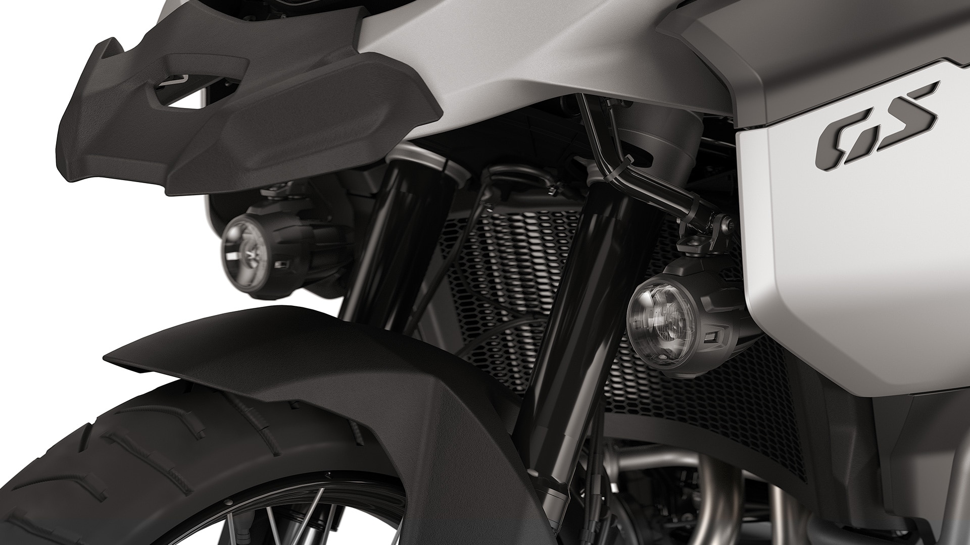 El faro adicional de la F 900 GS Adventure de BMW Motorrad