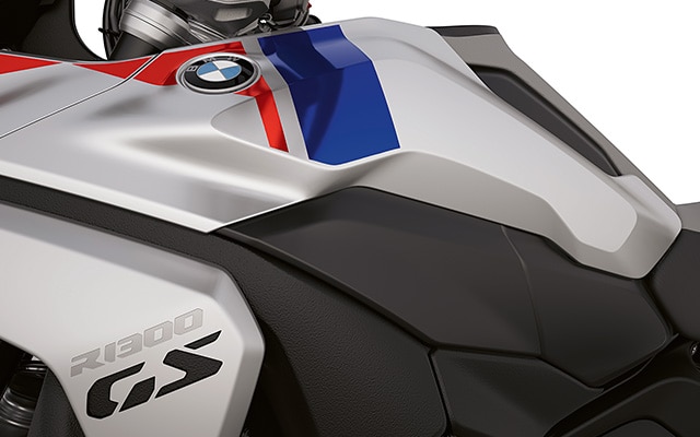 La inscripción «GS Trophy» de la R 1300 GS Trophy de BMW Motorrad