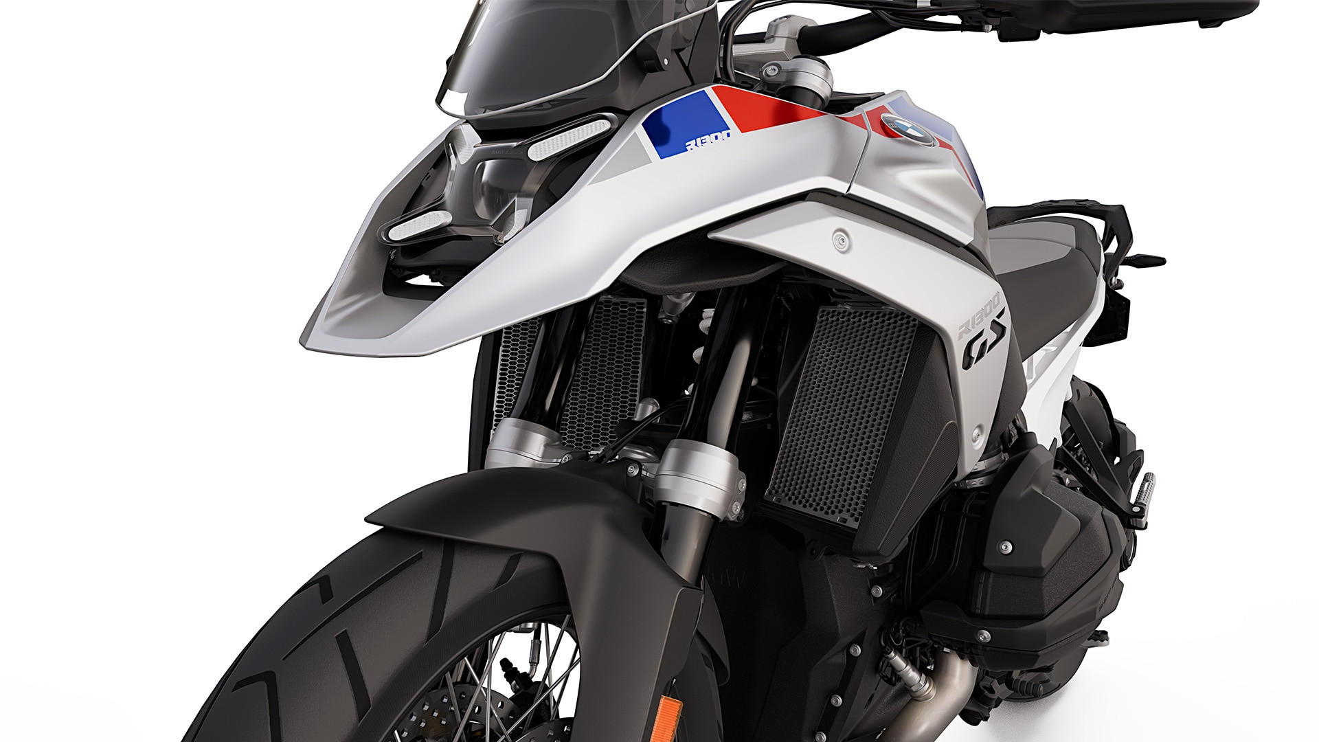 La rejilla de protección del radiador de la R 1300 GS Trophy de BMW Motorrad