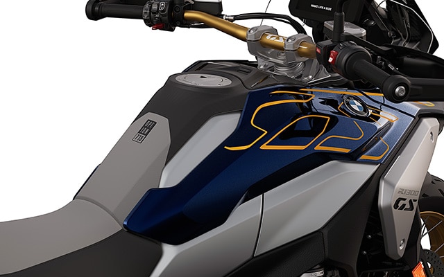 El diseño gráfico de la BMW R 1300 GS Biscaya con equipamiento Option 719