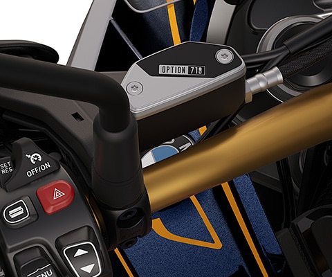 Las piezas fresadas Option 719 de la BMW R 1300 GS Biscaya