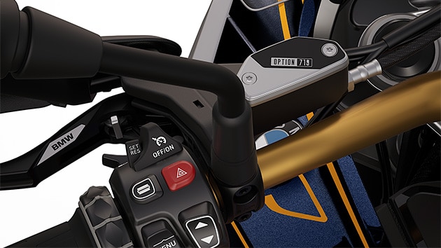 Las piezas fresadas Option 719 de la BMW R 1300 GS Biscaya