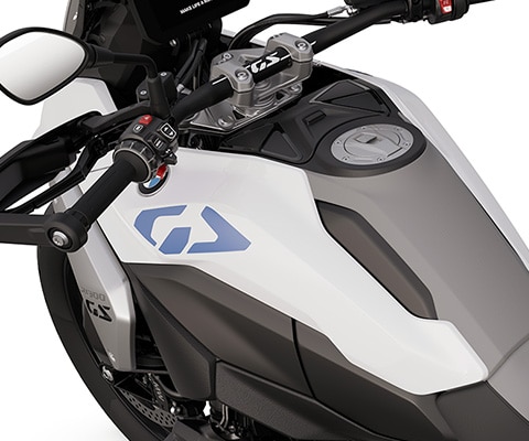 La línea continua del asiento del depósito de la R 1300 GS de BMW Motorrad