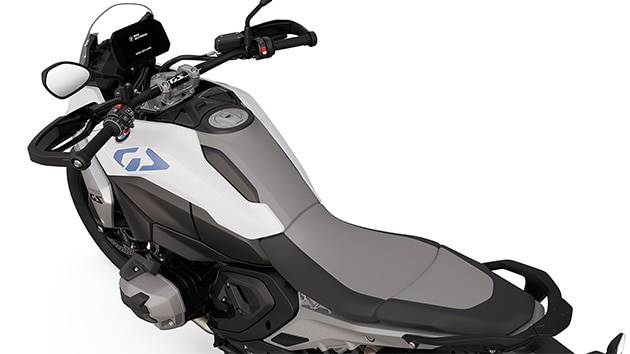 La línea continua del asiento del depósito de la R 1300 GS de BMW Motorrad