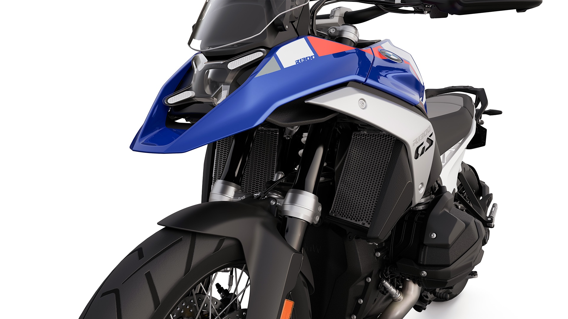 La rejilla de protección del radiador de la R 1300 GS Trophy de BMW Motorrad