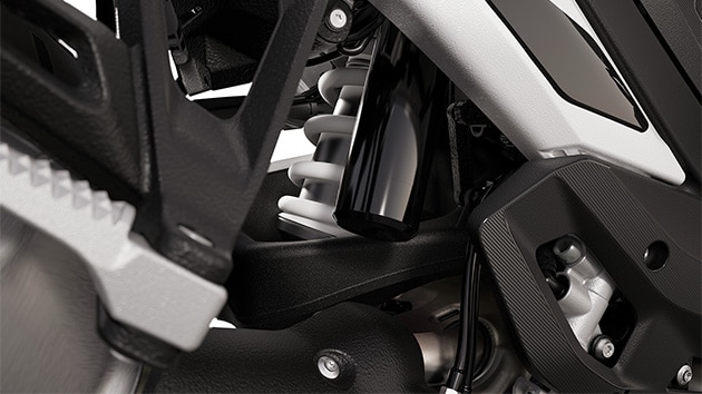 La amortiguación deportiva de la R 1300 GS Trophy de BMW Motorrad