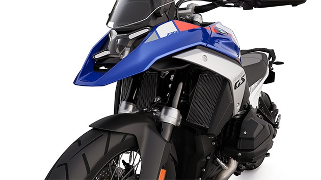 La rejilla de protección del radiador de la R 1300 GS Trophy de BMW Motorrad