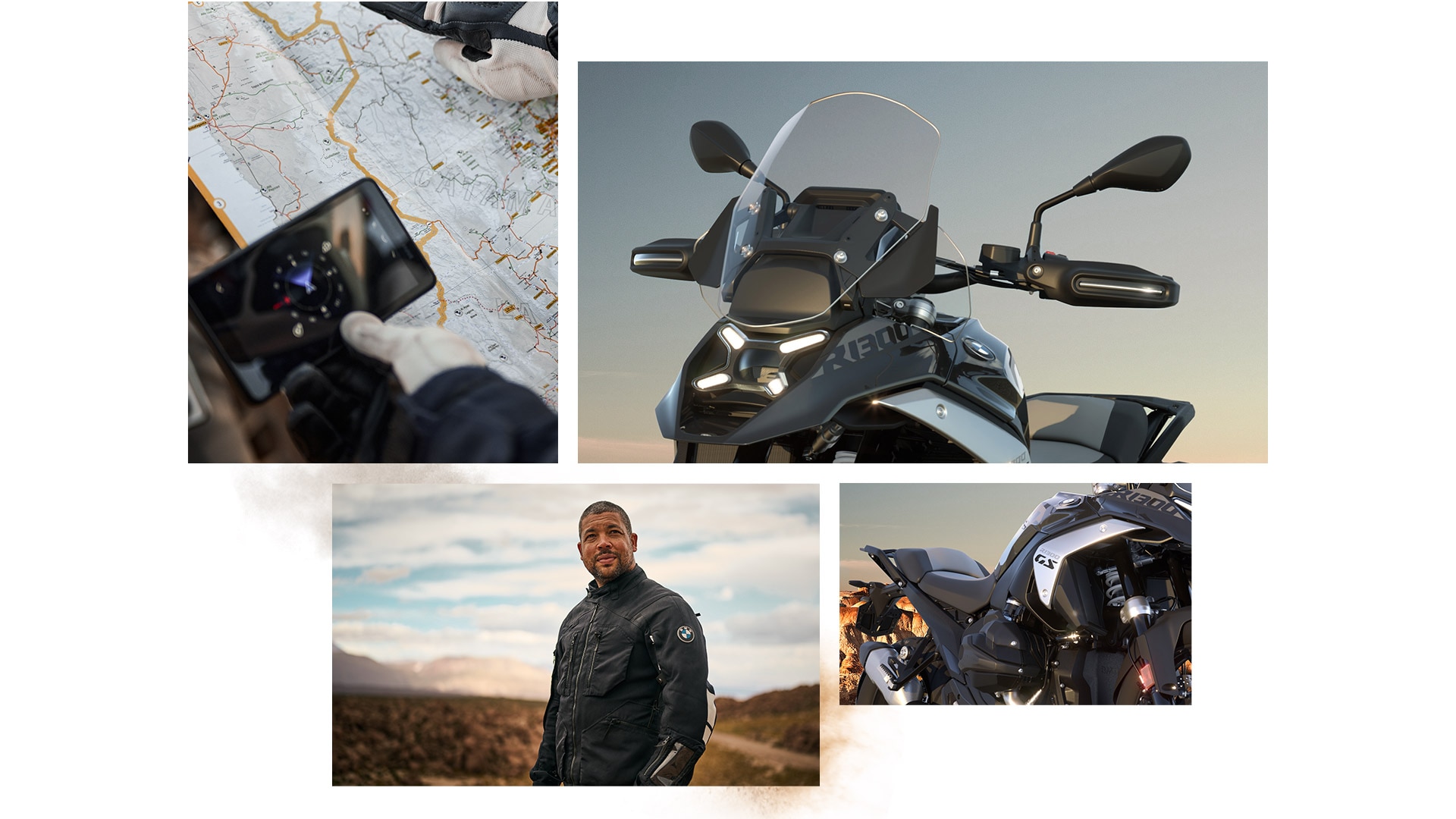 El diseño dinámico de la R 1300 GS Triple Black de BMW Motorrad