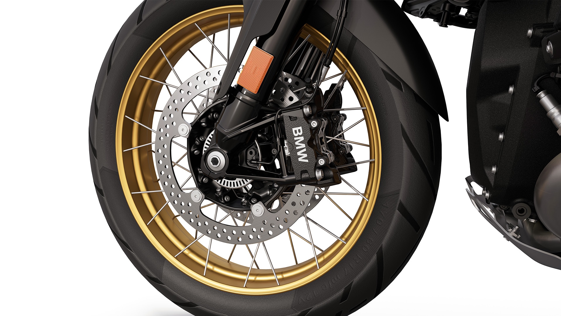 Ruedas de radios cruzados de la R 1300 GS Triple Black