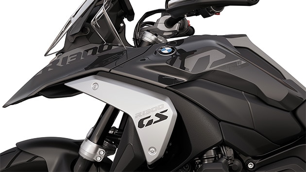 La inscripción «Triple Black» de la R 1300 GS de BMW Motorrad