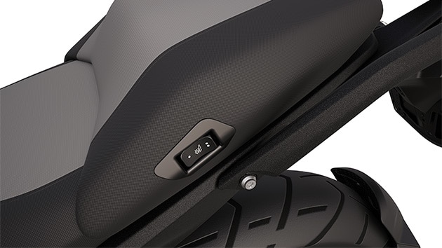 Calefacción de asiento de la R 1300 GS Triple Black