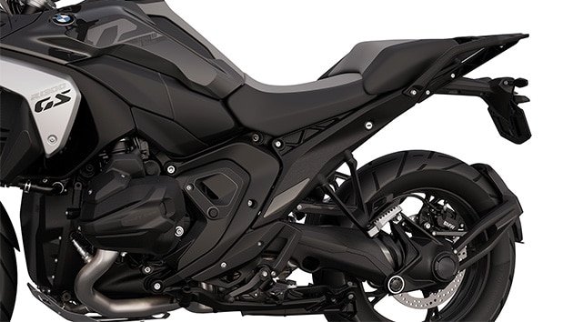El bastidor negro de la R 1300 GS Triple Black de BMW Motorrad