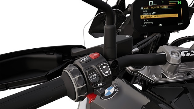 DCC en la R 1300 GS Triple Black