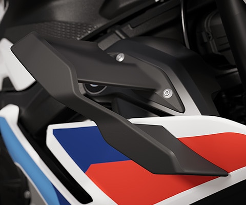 Las aletas de la M 1000 R de BMW