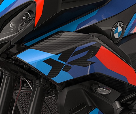 Las aletas M de la M 1000 XR de BMW Motorrad