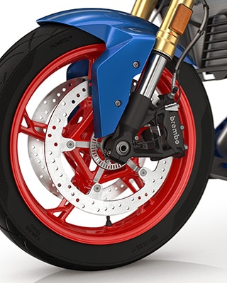 Las llantas de la F 900 R de BMW Motorrad