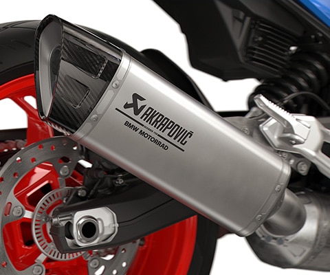 Silenciador deportivo de la F 900 R de BMW Motorrad