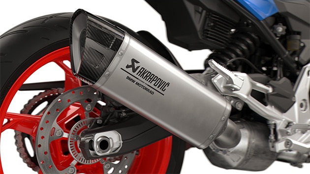 Silenciador deportivo de la F 900 R de BMW Motorrad