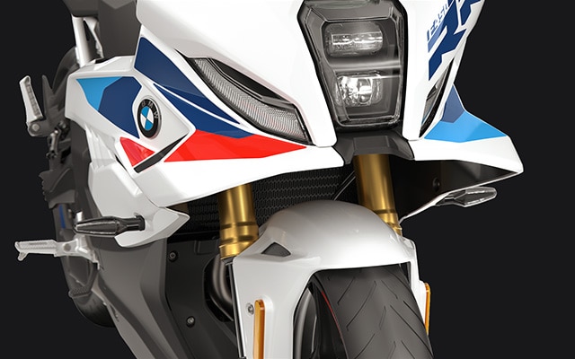 Las aletas aerodinámicas de la F 450 RR de BMW Motorrad