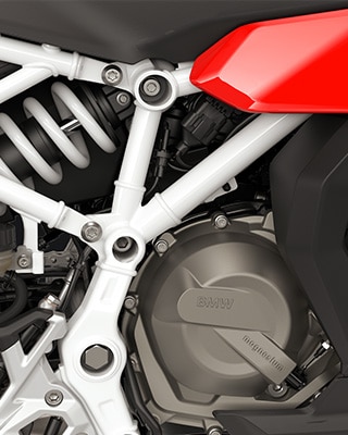 El motor de dos cilindros en línea de la F 450 RR de BMW Motorrad
