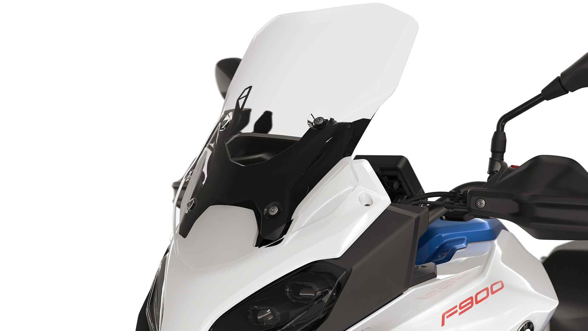 La careta frontal de la F 900 XR de BMW Motorrad