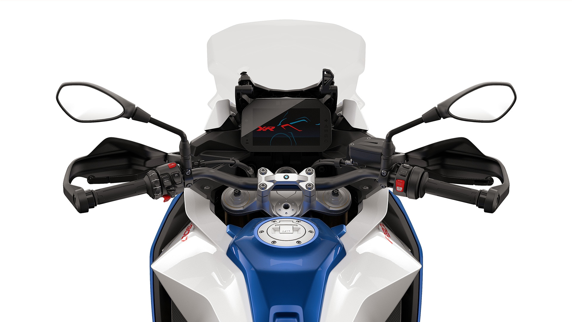 La horquilla telescópica invertida regulable de la F 900 XR de BMW Motorrad