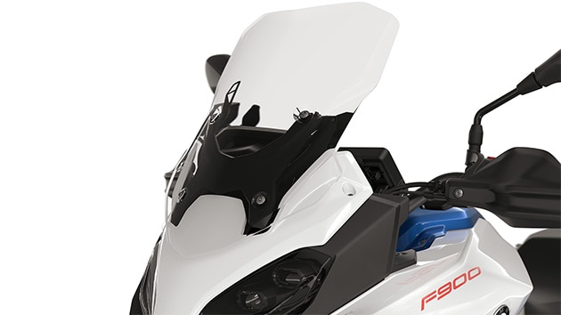 La careta frontal de la F 900 XR de BMW Motorrad