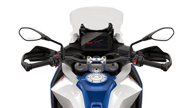 La horquilla telescópica invertida regulable de la F 900 XR de BMW Motorrad