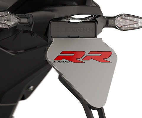 Parte trasera dinámica con soporte corto de la matrícula de la S 1000 RR