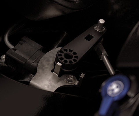 El sensor del ángulo de dirección de la S 1000 RR